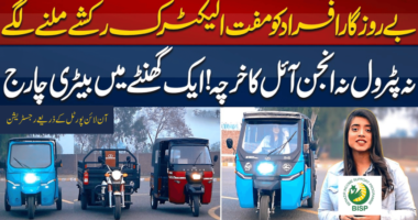 Government distributes 25000 Rickshaws